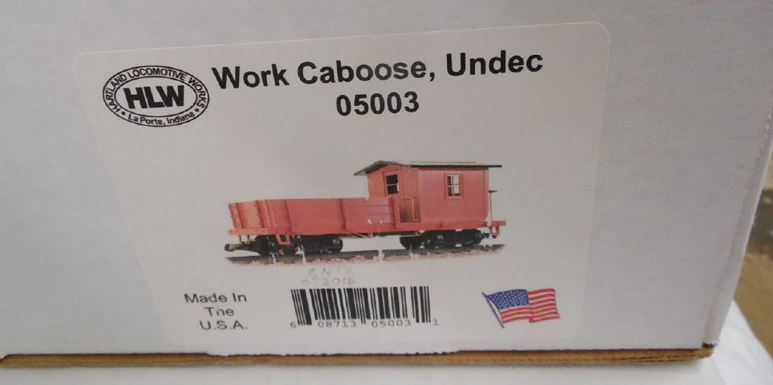 Hartland Locomotive Works Line Car, Work Caboose, Mini (1 of 1)