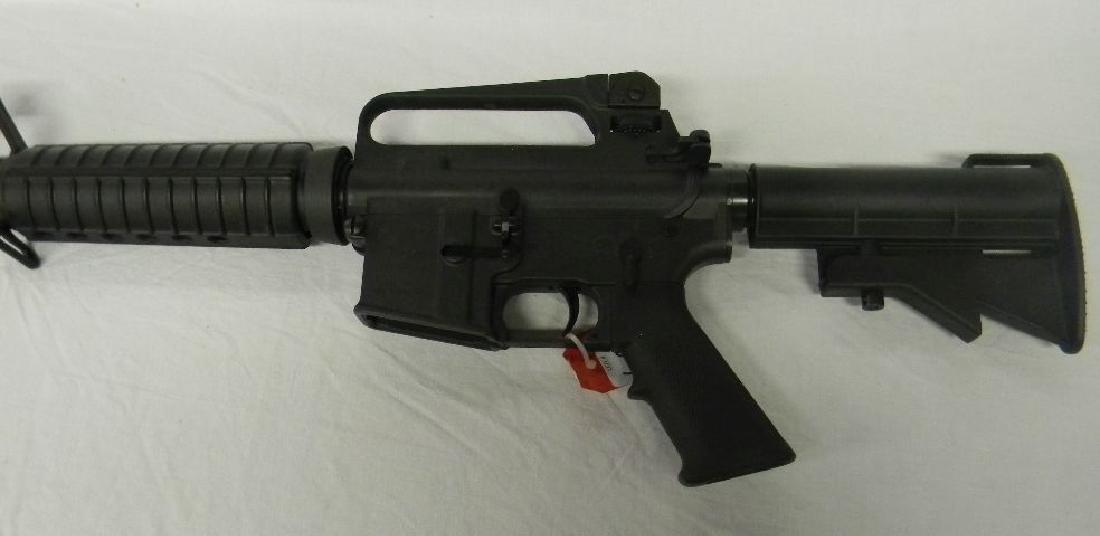 Colt AR-15A2 .223Cal Rifle: Colt AR-15A2 .223Cal w 2 Colt marked mags, appears to be unfired, 2 position stock (#GC006301) The barrel is marked C MP 5 56 NATO 1/7The purchase of this firearm is subject to all federal and state r