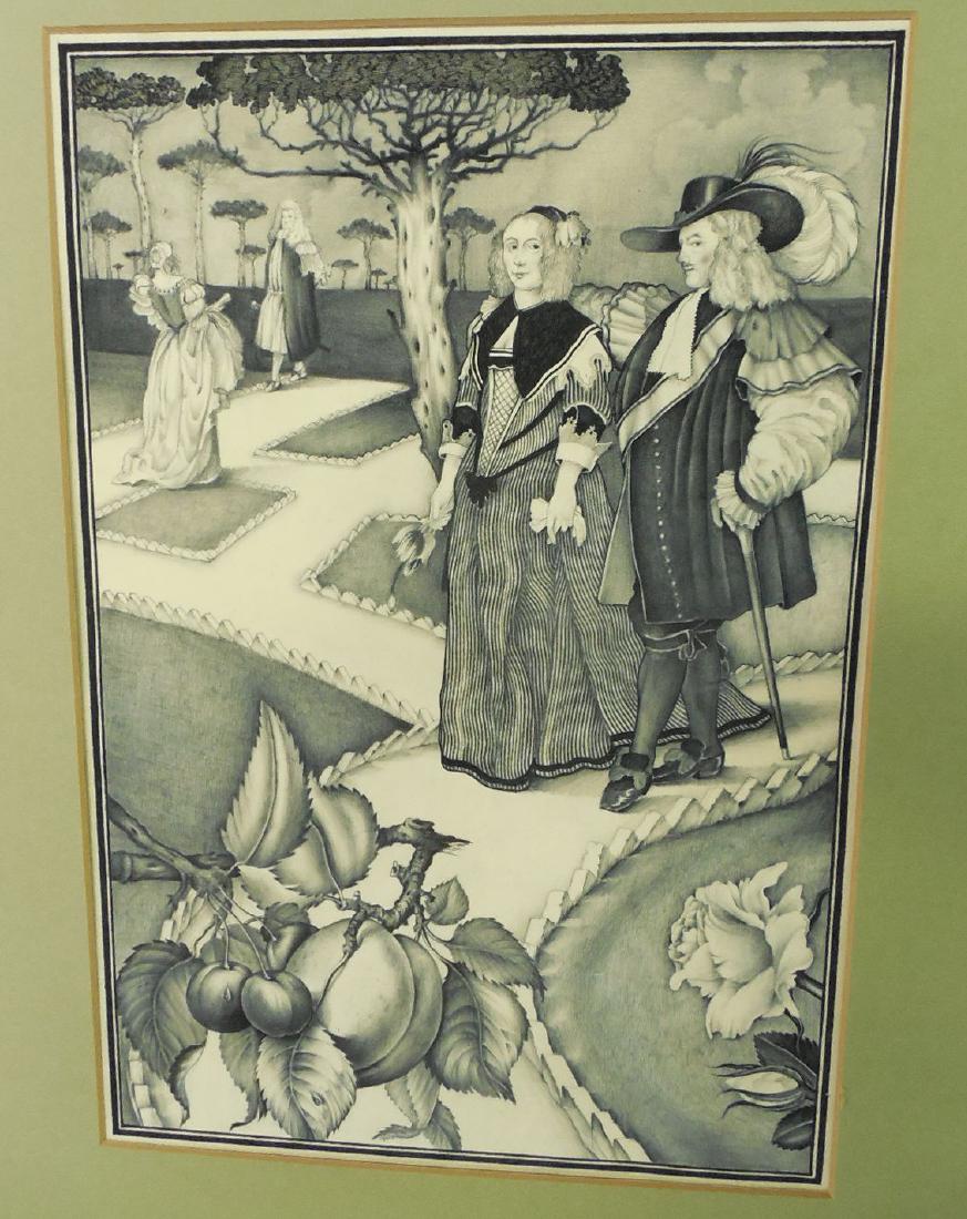 David Palladini Original Illustrations Moll Flanders (1 of 5)