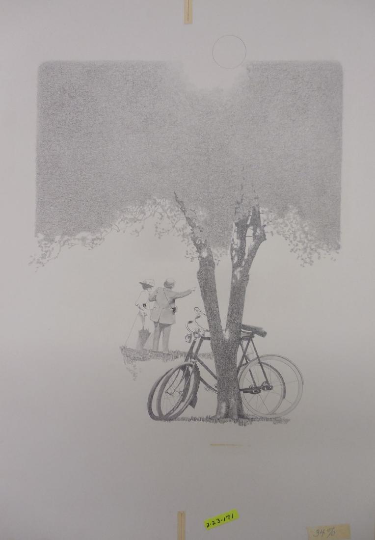 9 Wendy Popp Pencil Drawing Original Franklin Library (1 of 10)