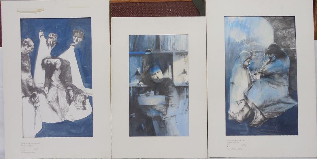 3 Herbert Tauss Oil Paintings Tinker Tailor Soldier Spy (1 of 6)