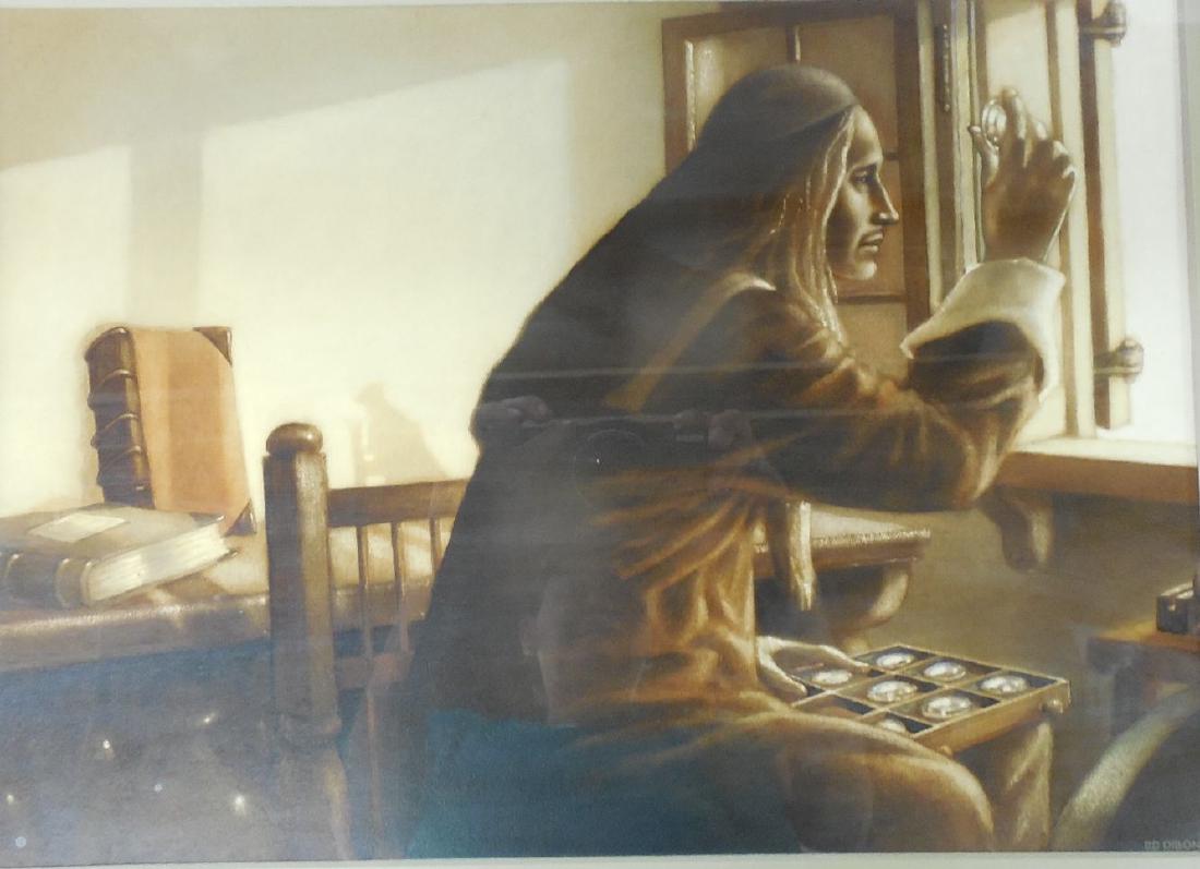 2 Leo & Diane Dillon Pastel Drawing Illustrations (1 of 4)