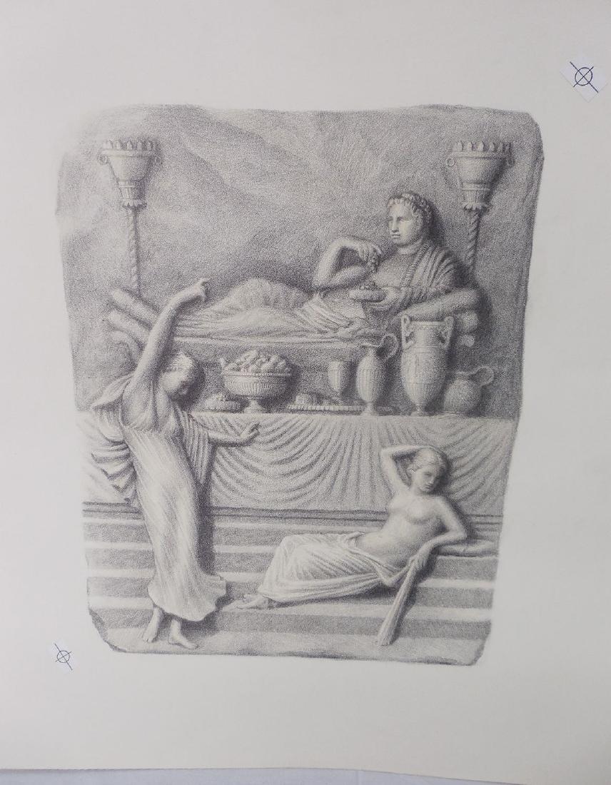 6 Ronald DeFelice Pencil Drawings Kingdom of the Wicked (1 of 6)