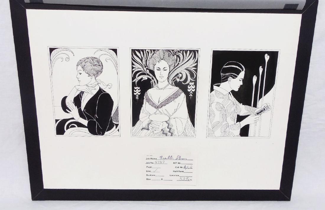 12 David Johnston Original Pen & Ink Illustrations (1 of 10)