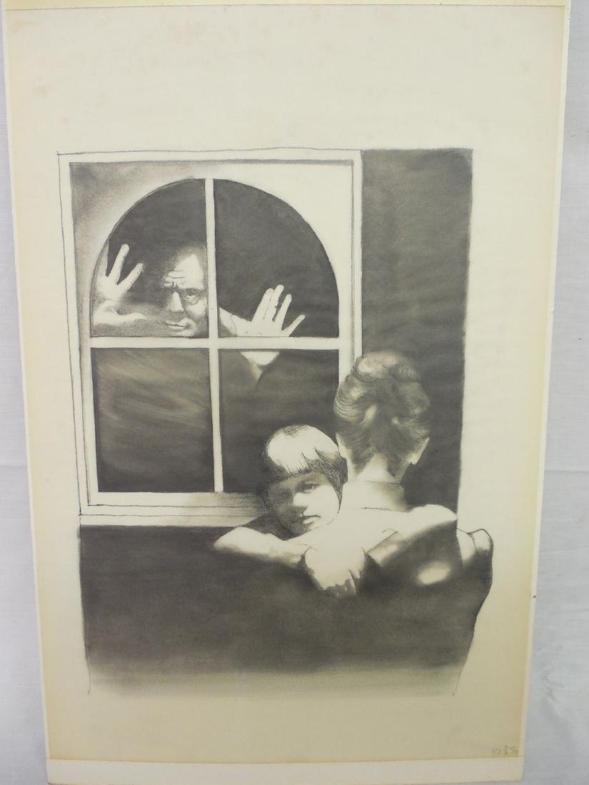 9 Jeffrey W Cornell Original Pencil Illustrations (1 of 10)