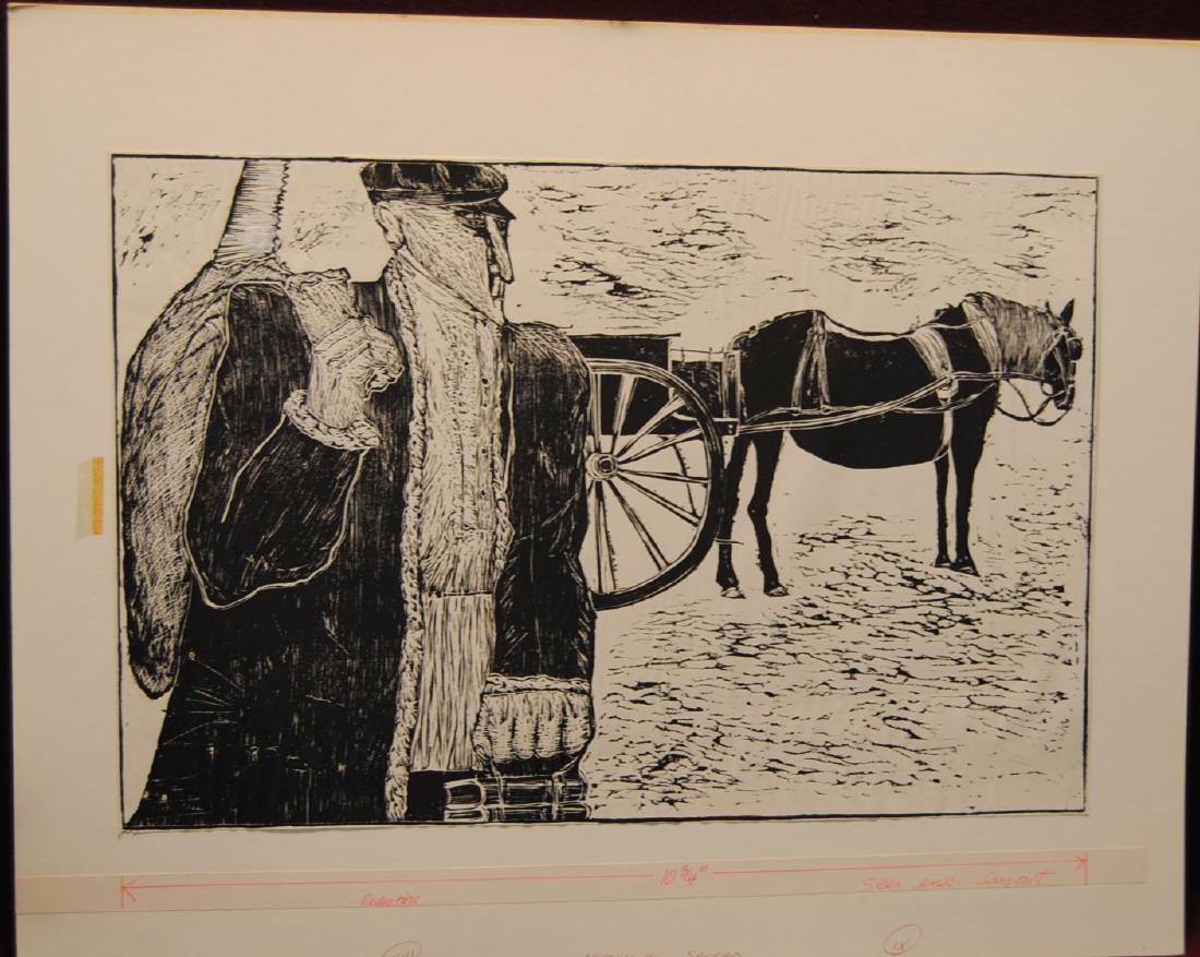 10 Original Wood Block Illustrations The Fixer Frances (1 of 10)