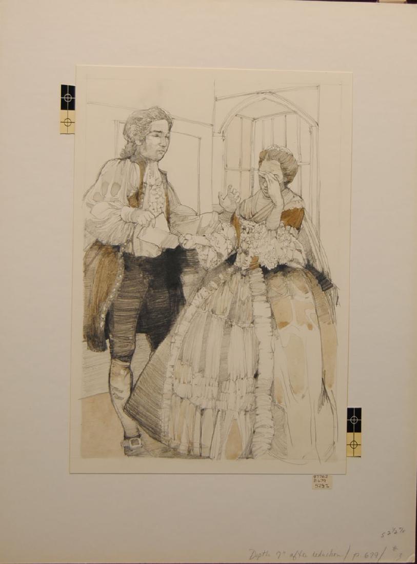 Jerry Pinkney Original Pencil Illustration Franklin (1 of 1)