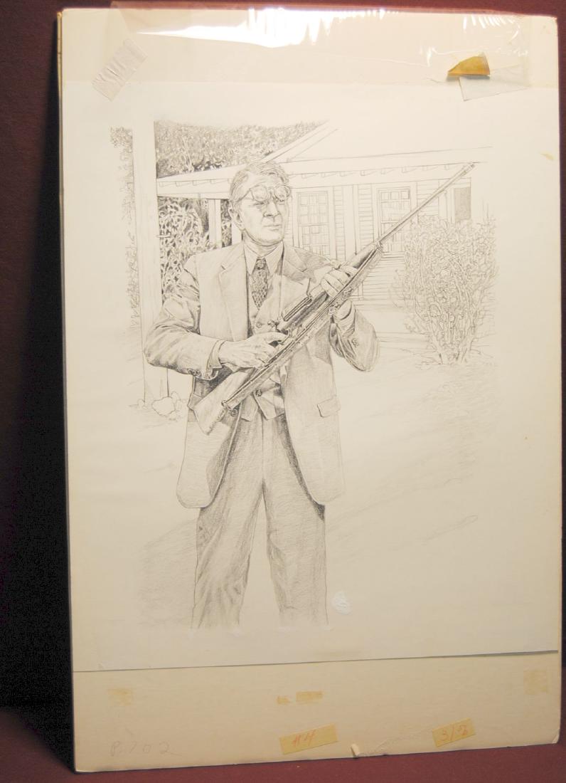 4 David Millman Original Drawings Illustration To Kill (1 of 4)