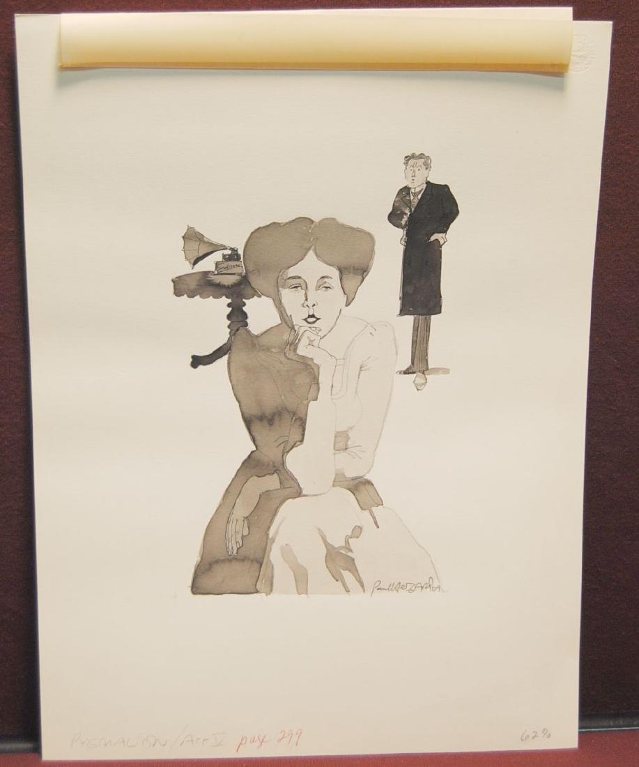 Paul Hogarth Original Illustrations Franklin Library (1 of 6)