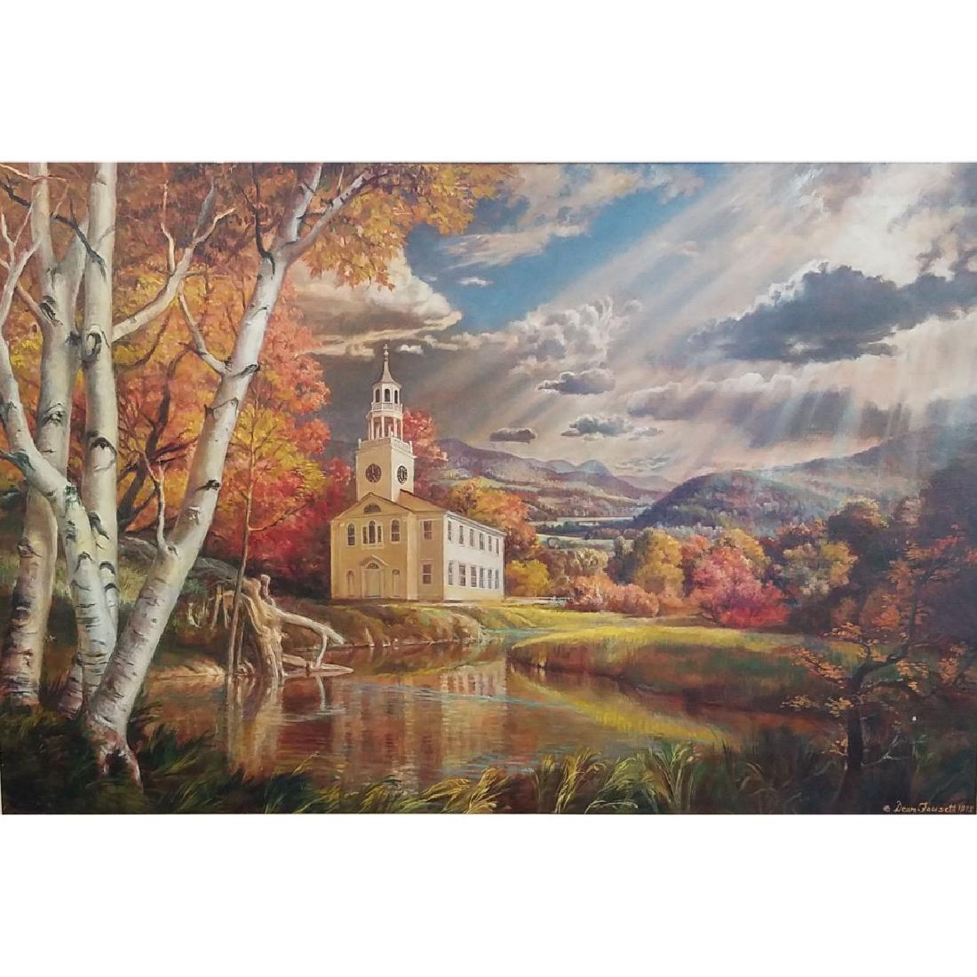 Dean Fausett Oil Painting America The Beautiful Church (1 of 7)