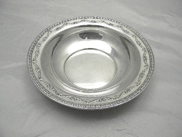 8" Watson Sterling Bowl 4.5ozt: 8" Watson Sterling Bowl 4.5ozt