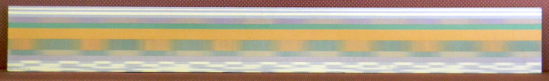 David Shapiro, Painting, 1' x 8'. Signed and dated: David Shapiro, Painting, 1' x 8'. Signed and dated 1978. b.1944