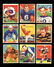 1935 National Chicle Football Complete Low Series Set ( - 3