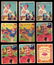 1935 National Chicle Football Lot (71) cards - 4