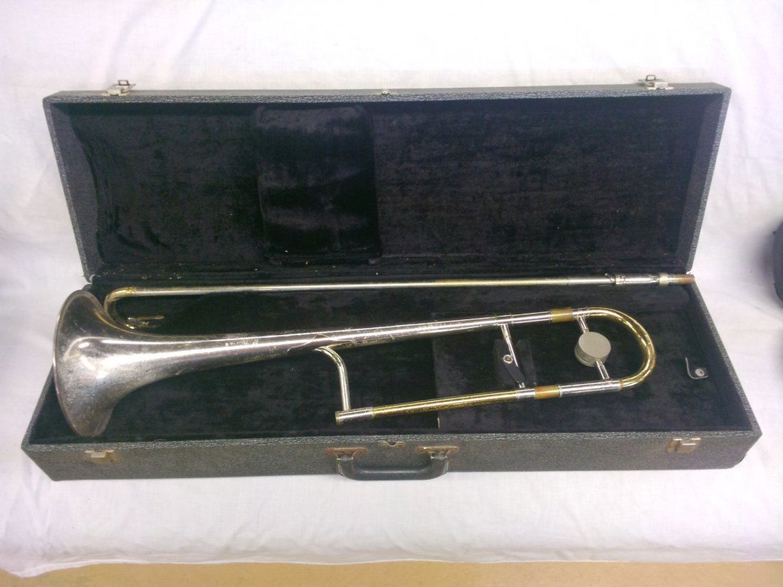 King Silver Sonic 2b Trombone Jan 07 15 Wilson S Auctioneers Appraisers In Pa