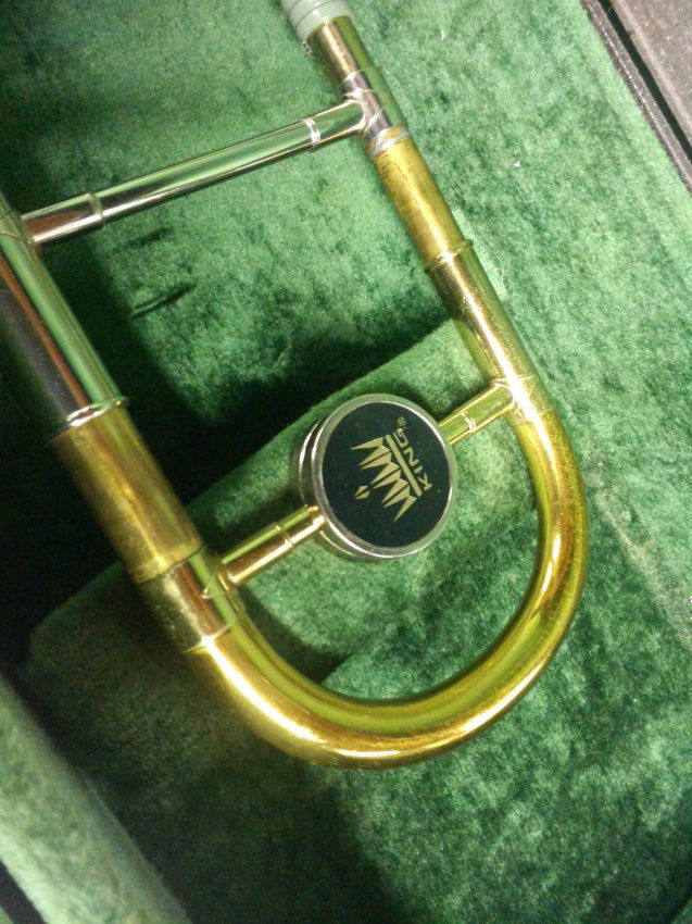 King 4B Silver Sonoraus Trombone Lot 10