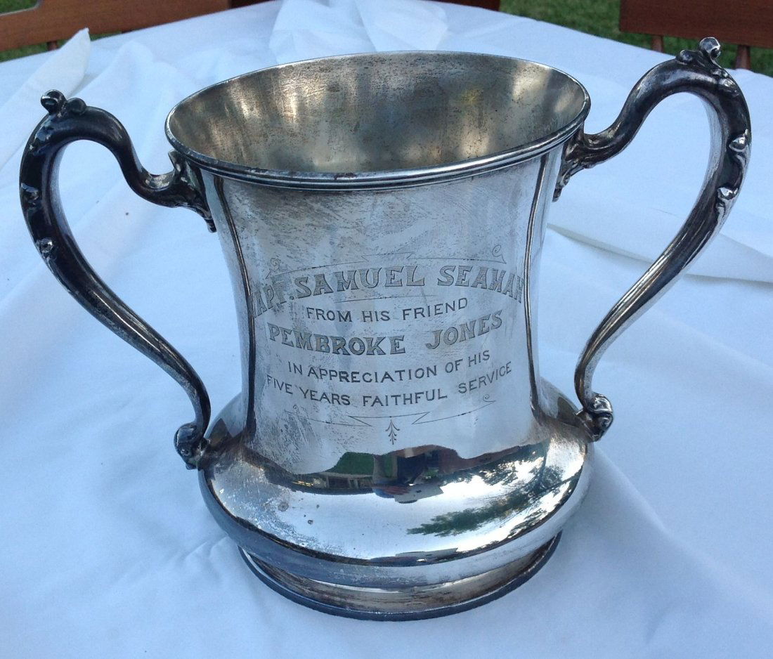 Sterling Silver Twin Handled Loving/Trophy Cup (1 of 2)