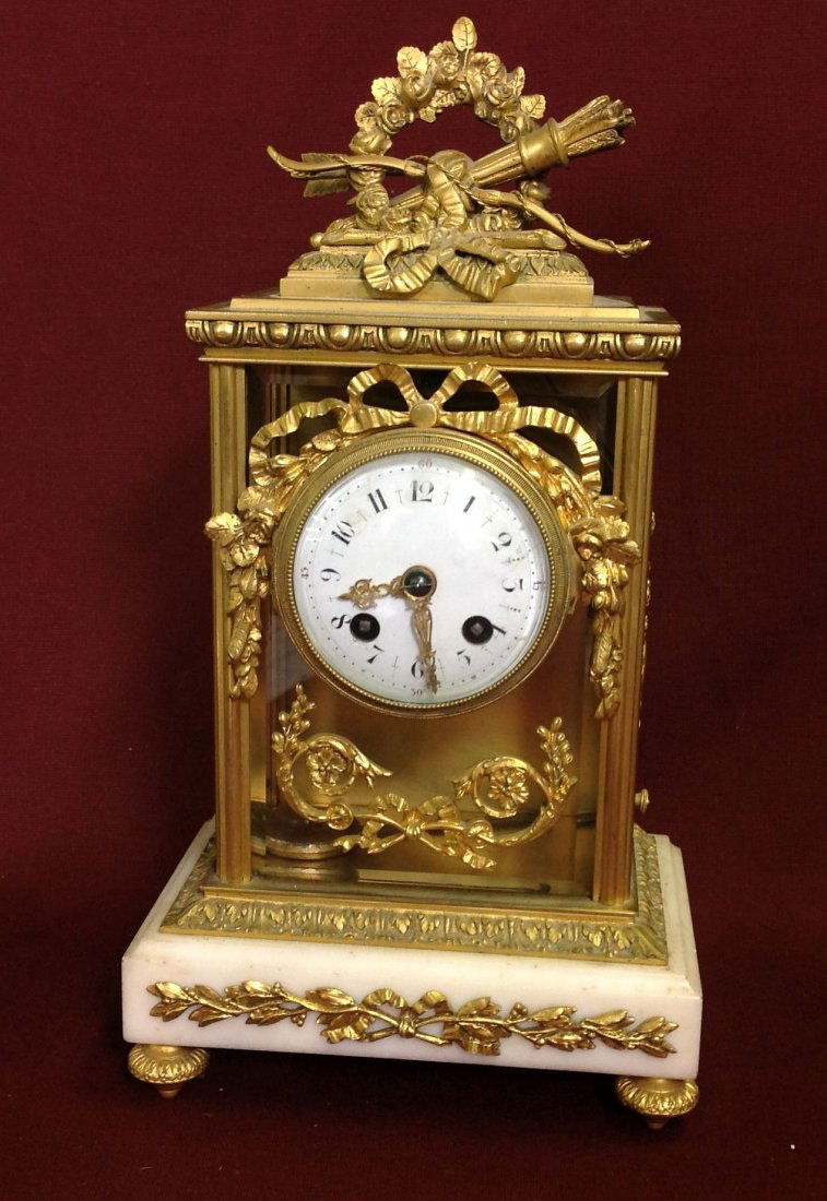 Ornate French Mantle Clock (1 of 2)
