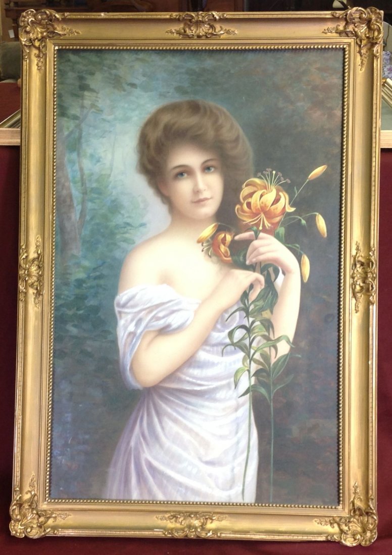 Watercolor Portrait Painting by Illustrator Helene (1 of 1)