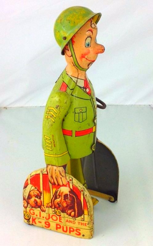 G.I. Joe and the Canine Pups Tin Litho Wind-Up Toy (1 of 4)