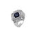 2.69 ctw Genuine Multi-Gems and 0.01 ct.t.w Genuine - 2