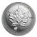 1999 Canada 1 oz Silver Maple Leaf Lunar Rabbit Privy