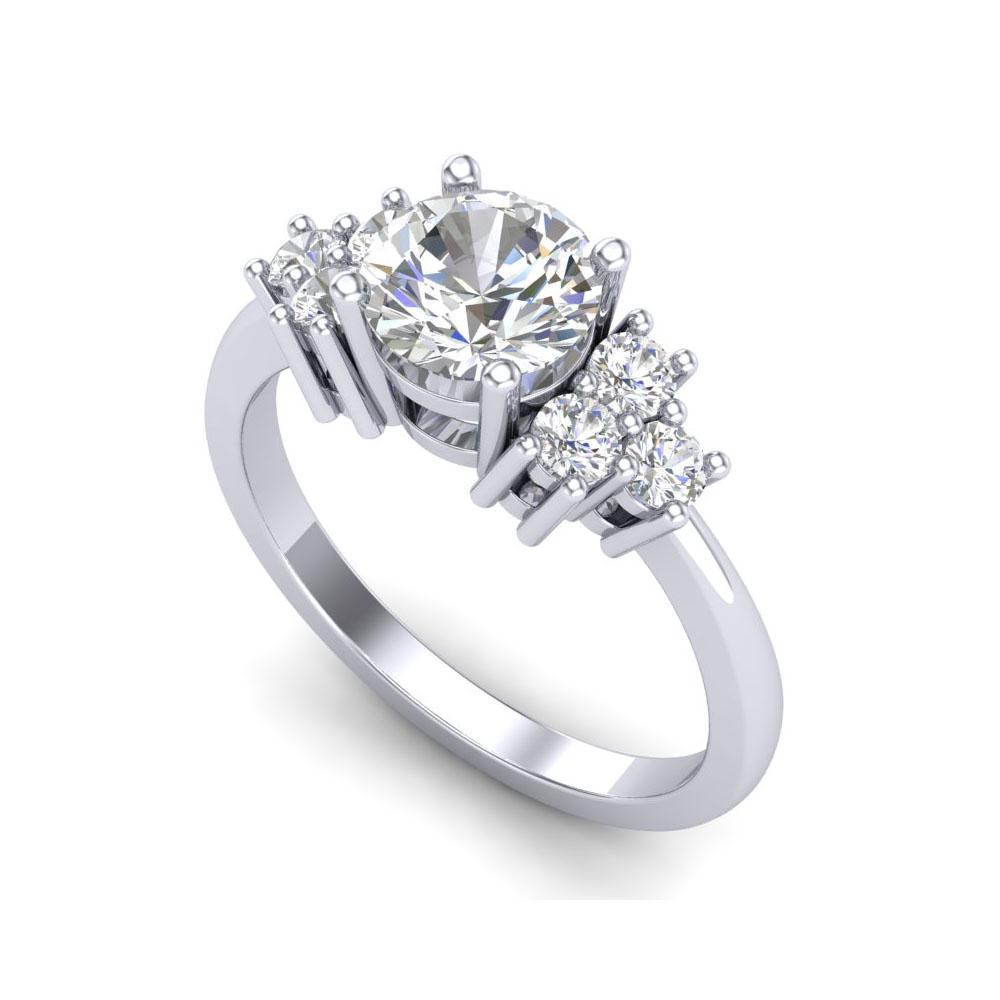 1.5 ctw VS/SI Diamond Solitaire Ring 18K White Gold: 1.5 ctw VS/SI Diamond Solitaire Ring 18K White Gold Designer Brand Luxury Jewelry, made in the USA Suggested Retail Price: $22,500 Factory offers perfect factory sizing, for all rings & custom length 
