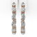 5.2 ctw Pear Cut Diamond Designer Earrings 18K Rose - 2