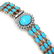 23.14 ctw Turquoise & Diamond Bracelet 14K Rose Gold - 3