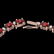 46.5 ctw Garnet & VS/SI Certified Diamond Eternity