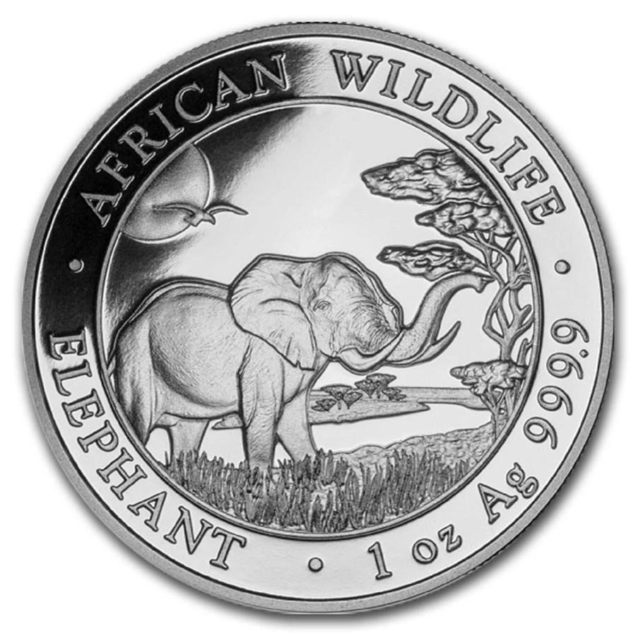 2019 Somalia 1 oz Silver Elephant BU: 2019 Somalia 1 oz Silver Elephant BU Your winning item will match the quality of the product shown. Dates will be according to listing, may or may not vary.