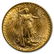 1908-D $20 Saint-Gaudens Gold No Motto MS-62 PCGS - 2
