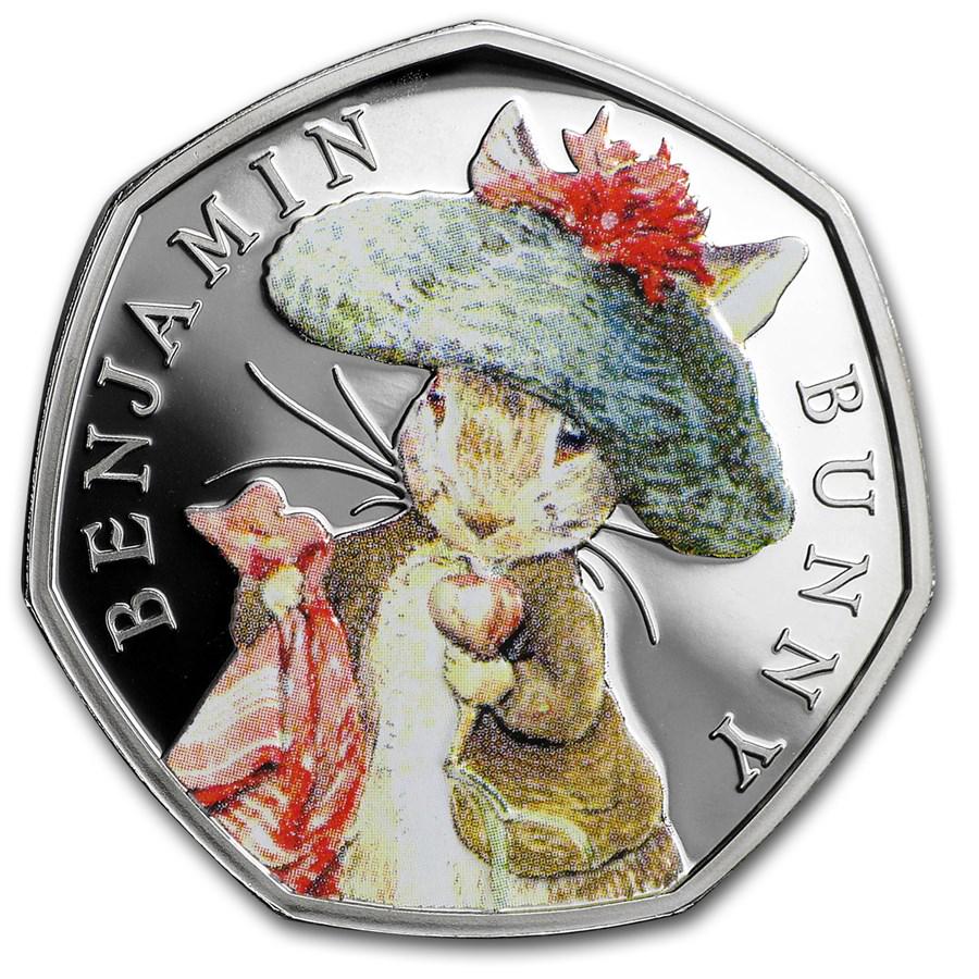 2017 Great Britain Silver 50p Beatrix Potter Prf: 2017 Great Britain Silver 50p Beatrix Potter Prf (Benjamin Bunny) Your winning item will match the quality of the product shown. Dates will be according to listing, may or may not vary.