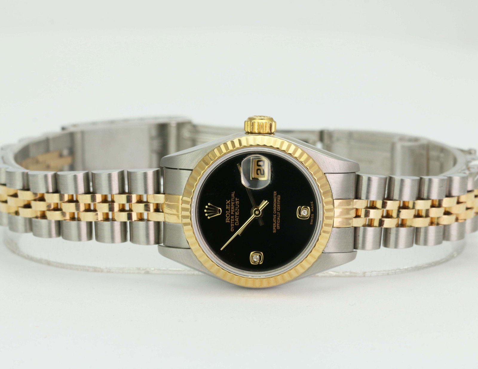 Pre-Owned Rolex Lady Datejust 79173: Excellent Pre-Owned Rolex Lady Datejust 79173 Condition: Excellent Pre-owned Authentic Packaging: Comes with generic watch box Paperwork: Comes with In-house Certificate Subject to Availability due to