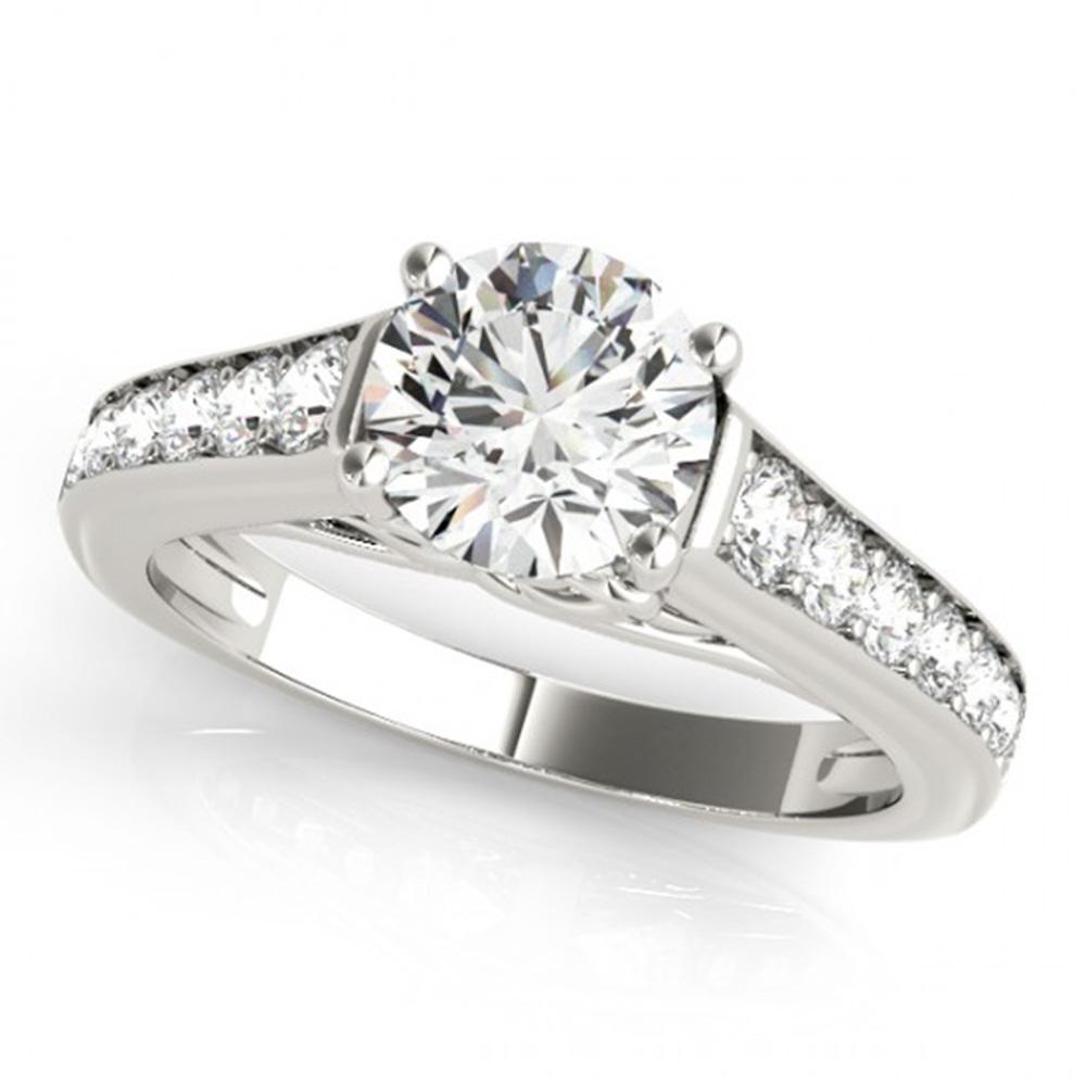 Natural 1.5 ctw Diamond Solitaire Ring 14k White Gold: Natural 1.5 ctw Diamond Solitaire Ring 14k White Gold Manufacturer's Suggested Retail Price: $18400.00 Item: Diamond Wedding Ring Total Gem weight: 1.5 carats Metal: Solid 14k White Gold Gold Pr