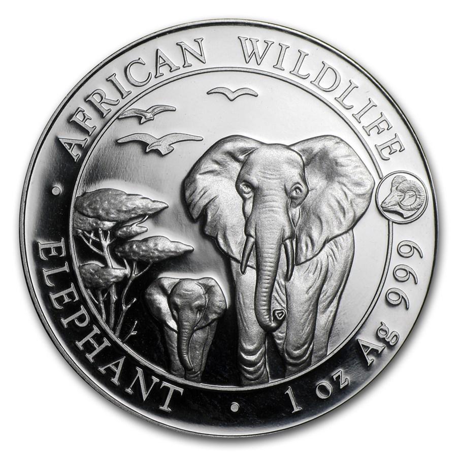 2015 Somalia 1 oz Silver Elephant (Ram Privy): 2015 Somalia 1 oz Silver Elephant (Ram Privy) Your winning item will match the quality of the product shown. Dates will be according to listing, may or may not vary.