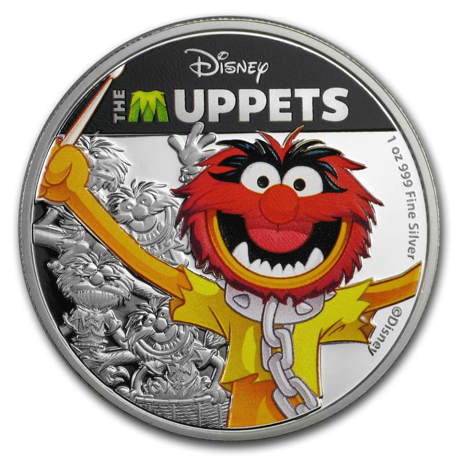 2019 Niue 1 oz Silver $2 Disney The Muppets: Animal: 2019 Niue 1 oz Silver $2 Disney The Muppets: Animal Your winning item will match the quality of the product shown. Dates will be according to listing, may or may not vary.