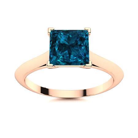 Natural 0.89 CTW Topaz Solitaire Ring 14K Rose Gold: Natural 0.89 CTW Topaz Solitaire Ring 14K Rose Gold Manufacturer's Suggested Retail Price: $1350.00 Center Stone: 1 Topaz @ 0.89 ctw Center Stone Color: London Blue Center Stone Clarity: AAAA Center S