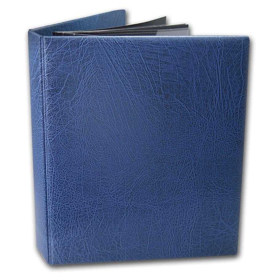 Currency Binder (Blue) - Modern U.S. Bank Notes: One piece Currency Binder (Blue) - Modern U.S. Bank Notes This padded currency album is ideal for holding up to 40 modern U.S. bank notes measuring 8-5/8 x 2-3/4 inches. SKU: RB132680
