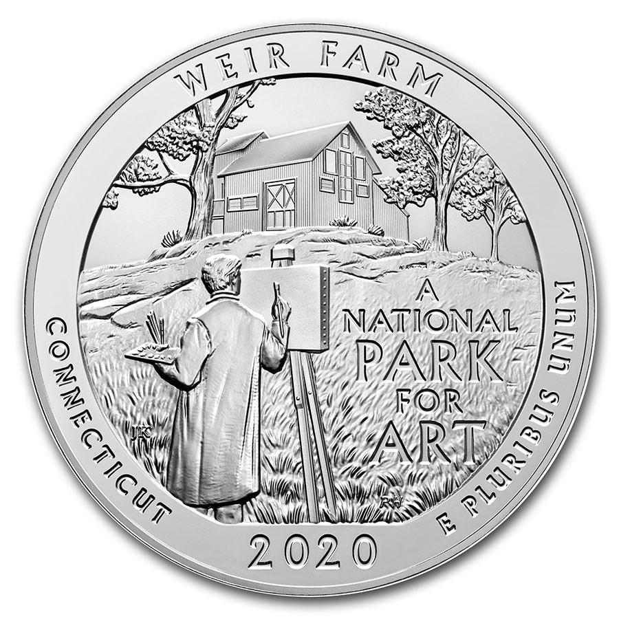 2020 W Atb Quarter Weir Farm National Historic Site Bu