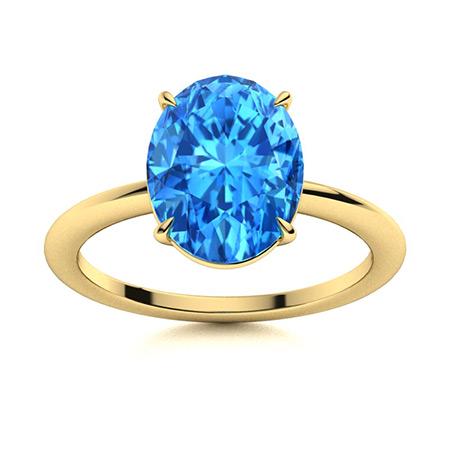 Natural 2.22 CTW Topaz Solitaire Ring 18K Yellow Gold: Natural 2.22 CTW Topaz Solitaire Ring 18K Yellow Gold Manufacturer's Suggested Retail Price: $1770.00 Center Stone: 1 Topaz @ 2.22 ctw Center Stone Color: Blue Center Stone Clarity: AAAA Center Stone 