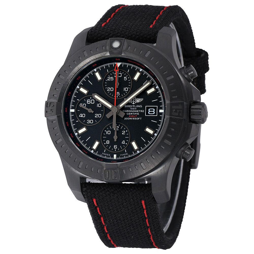 Mens Breitling Colt Stainless Steel Chronograph: Mens Breitling Colt Stainless Steel Chronograph Automatic - 400 World-Wide Condition: Pre-owned: An item that has been used previously. The item may have some signs of cosmetic wear, but is fully oper