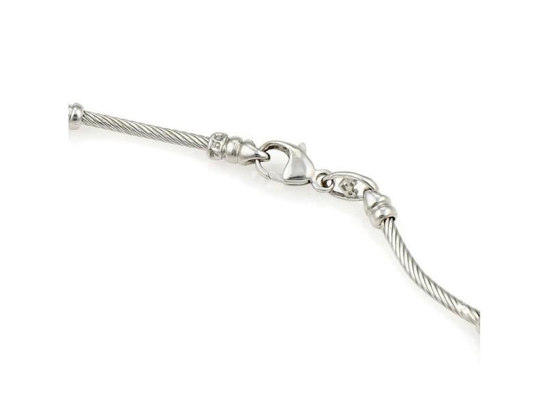 Philippe Charriol 18K White Gold & Stainless Steel: Philippe Charriol 18K White Gold & Stainless Steel Diamond Bracelet Size 7" SKU No.203650219846-E Condition: Pre-Owned Metal: White Gold Model: 203650219846-E MORE DETAILSItem Specifics:Item Length: 7