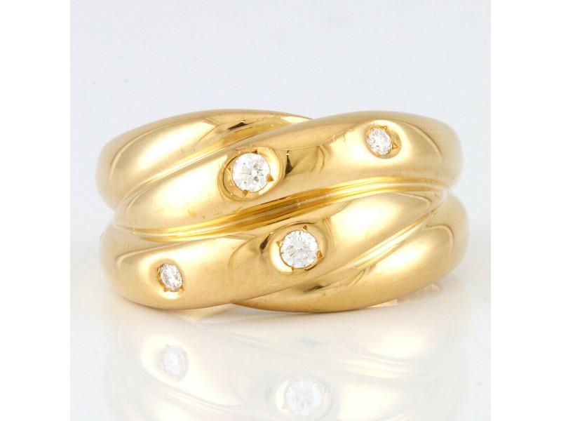 MIKIMOTO 18k Yellow Gold Diamond Ring LXKG-629: MIKIMOTO 18k Yellow Gold Diamond Ring LXKG-629 SKU: RBJ-MIKIMOTO18-61EABE5E0EF31 Brand: Mikimoto Condition: Pre-Owned MORE DETAILSSize: EU 47 , US 4Ring width:0.4inchWeight:7.8gMaterial:18k Yellow Gol