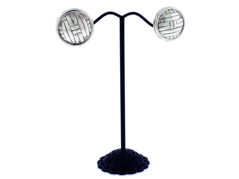 John Hardy Bamboos Earrings In Sterling Silver: John Hardy Bamboos Earrings In Sterling Silver SKU: RBJ-265337934844-E Condition: Never Worn Model: 265337934844-E MORE DETAILSItem Specifics:Base Metal: Sterling Silver, 925 parts per 1000Brand: John
