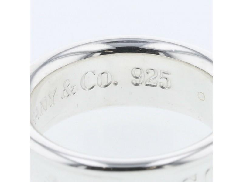 TIFFANY & Co 925 Silver 1837 Ring LXGBKT-494: TIFFANY & Co 925 Silver 1837 Ring LXGBKT-494 SKU: RBJ-TIFFANY&CO-61E82475C7C0B Brand: Tiffany & Co. Condition: Pre-Owned Metal: Silver MORE DETAILSTIFFANY & Co 925 Silver 1837 Ring LXGBKT-494Material: