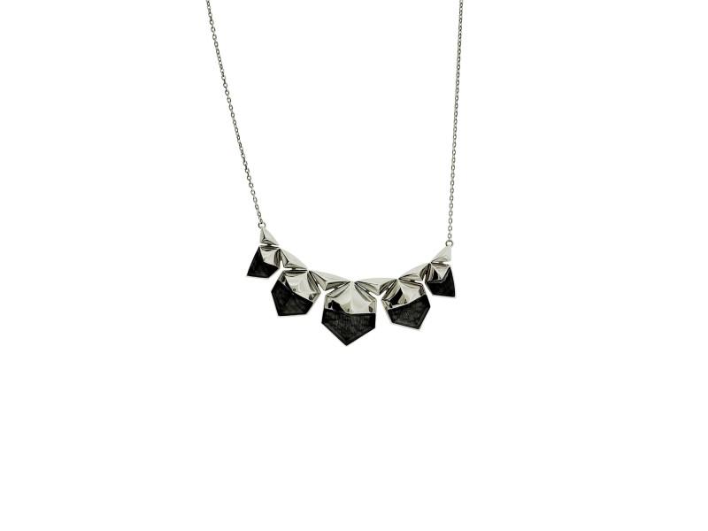 Stephen Webster Superstud Grey Cats Eye Crystal Haze Necklace: Stephen Webster Superstud Grey Cats Eye Crystal Haze Necklace SKU: RBJ233712730054-E Brand: Stephen Webster Condition: Never Worn Metal: Sterling Silver Model: 233712730054-E Size and Fit: Length: