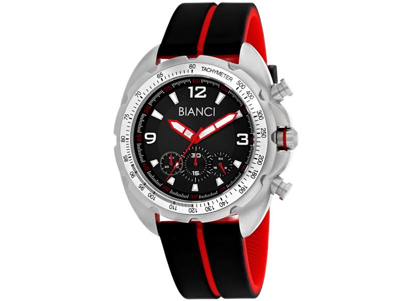 Roberto Bianci Mens Aberto: Roberto Bianci Mens Aberto SKU: RBJRB55060-39B2A Brand: Roberto Bianci Condition: Never Worn Stainless steel case, Silicone strap, Black dial, Swiss Parts Quartz movement,Scratch resistant mineral, Wa
