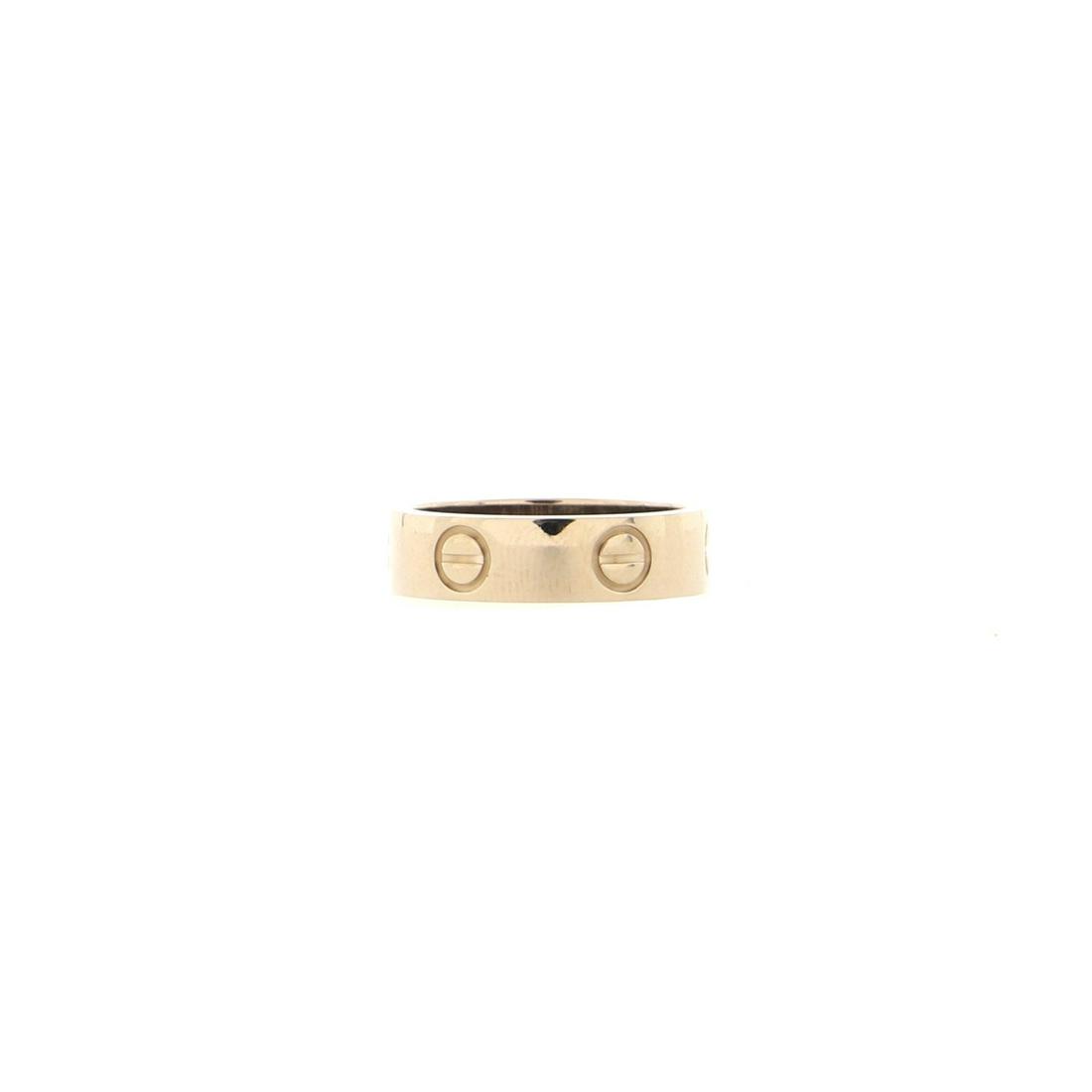 Cartier Love Band Ring 18K White Gold: Cartier Love Band Ring 18K White Gold Metal Type: 18K White Gold Metal Finish: High Polish Hallmarks Type: 750, Designer Signature, Maker's Mark, Serial Number, Size Signature / Hallmark Location: Ins