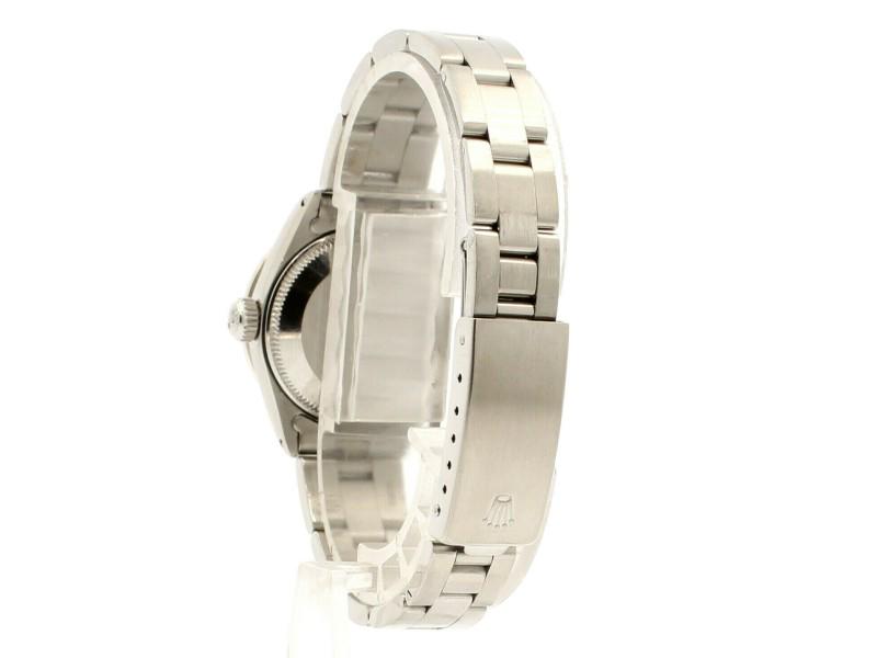 Ladies ROLEX Oyster Perpetual Datejust 26mm TAHITIAN Dial Stainless Diamond: Ladies ROLEX Oyster Perpetual Datejust 26mm TAHITIAN Dial Stainless Diamond Product Code: 164950331133-E Brand: Rolex Condition: Pre-Owned Model: Rolex Oyster Perpetual Details: Item Specifics:Age Gro